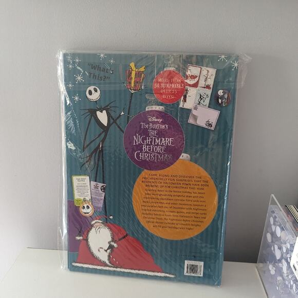 NEW Nightmare Before Christmas Disney Advent Calendar 2021 Mini Books Surprises - Picture 3 of 6